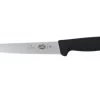 Victorinox Butchers Knife - Straight Black