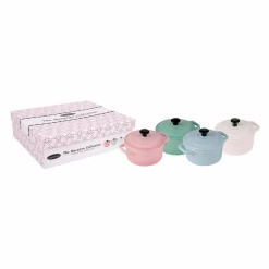 Macaron Collection 4 Piece Min Cocotte Set