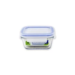 Rectangular Tempered GlassFood Container 180ml