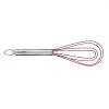 Cuisipro Flat Whisk Red Stainless Steel