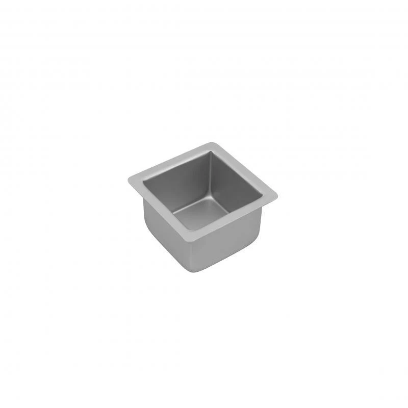 Silver Anodised Square Cake Pan