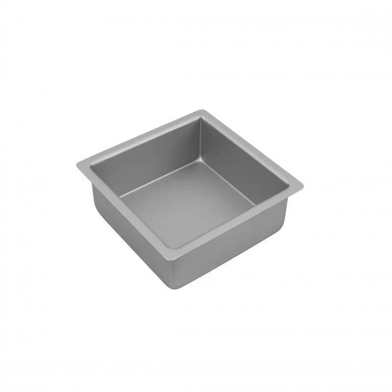 Silver Anodised Square Cake Pan - Image 4