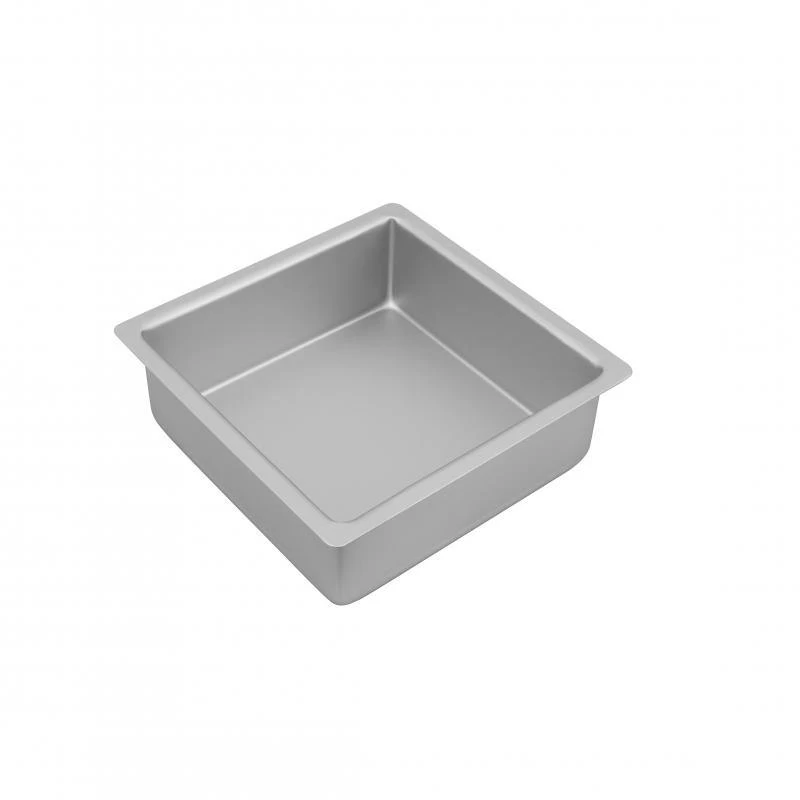 Silver Anodised Square Cake Pan - Image 5