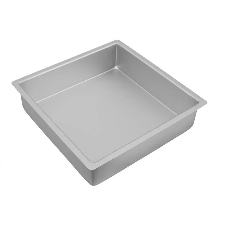 Silver Anodised Square Cake Pan - Image 8