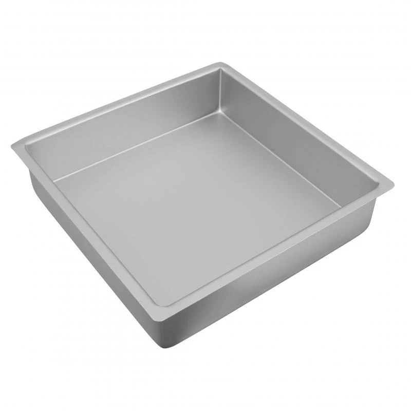 Silver Anodised Square Cake Pan - Image 9