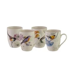 Coupe Mug Set Of 4 Birdsong