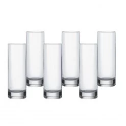 Bar Line Shot Glasses Set Of 6