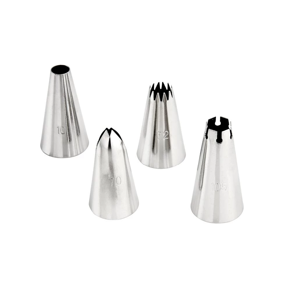 Border Decorating Nozzles Set Of 4