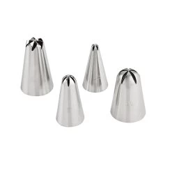 Flower Decorating Nozzles Set Of 4