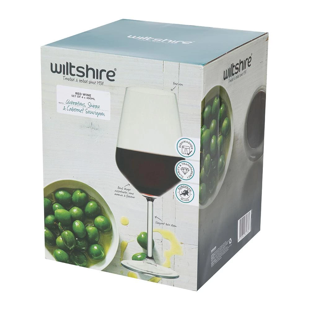 Allegra Red Wine 490ml Set Of 4 - Image 2