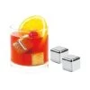 Avanti Stainless Steel Ice Cubes With Velvet Pouch Set Of 4