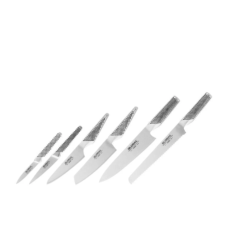 Global Kabuto 7pc Knife Block Set Black - Image 2