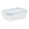 Rectangle Glass Container Clear 370ml