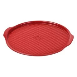 Emile Henry Large Ridged Pizza Stone 40cm