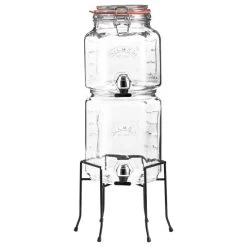 Kilner Stackable Drinks Dispenser Set Clear Glass