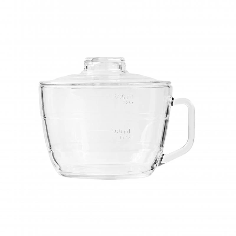 Tempered Glass Jug With Lid 1000ml