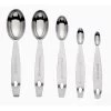 Cuisipro Odd Size Spoons 5 Piece Set Stainless Steel