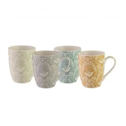Coupe Mug Set Of 4 Lace