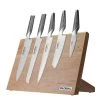 Global Takumi 6pc Knife Block Set Maple