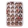 Rose Gold 24 Cup Mini Muffin Pan