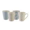 Conical Mug Set Of 4 Serene